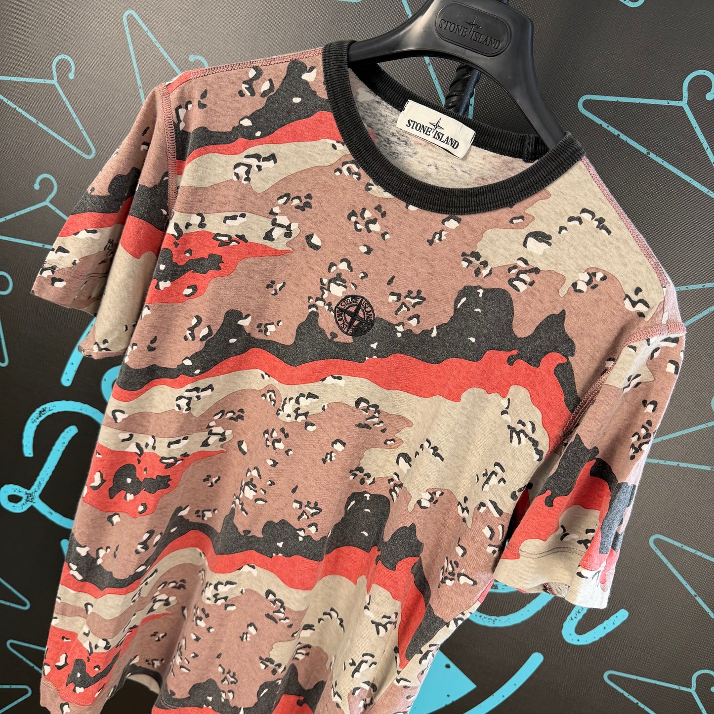 Stone Island Arctic Camo T-shirt - Medium