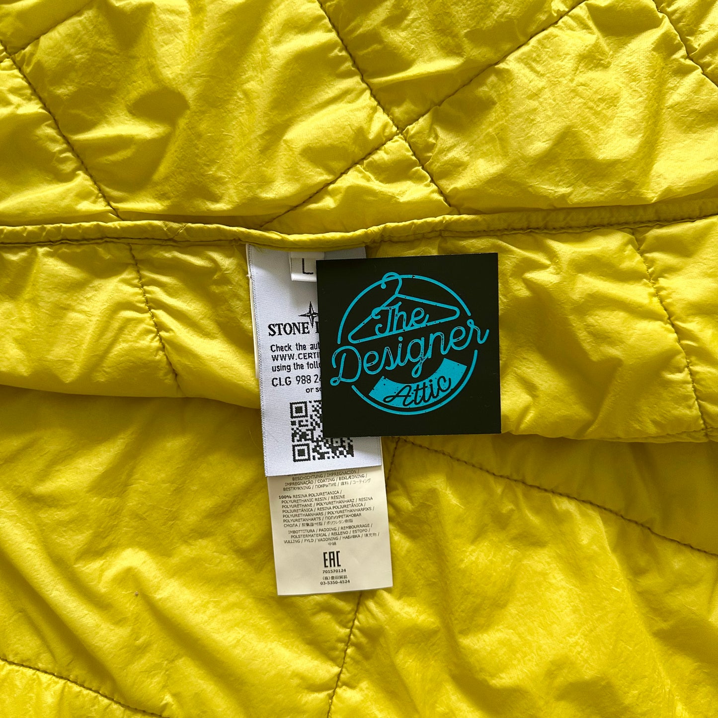 Stone Island Garment Dyed Micro Yarn Rain smock - OS
