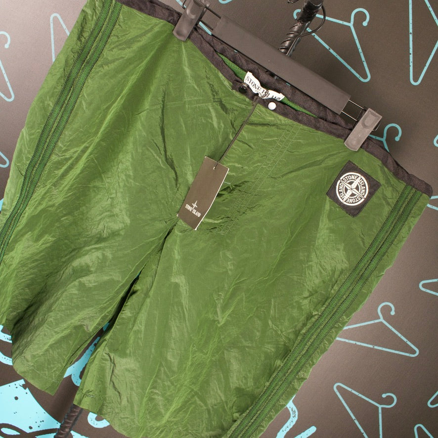 Stone Island S/S '06 Vintage Nylon Sheen Swim Shorts - 2XL / 3XL