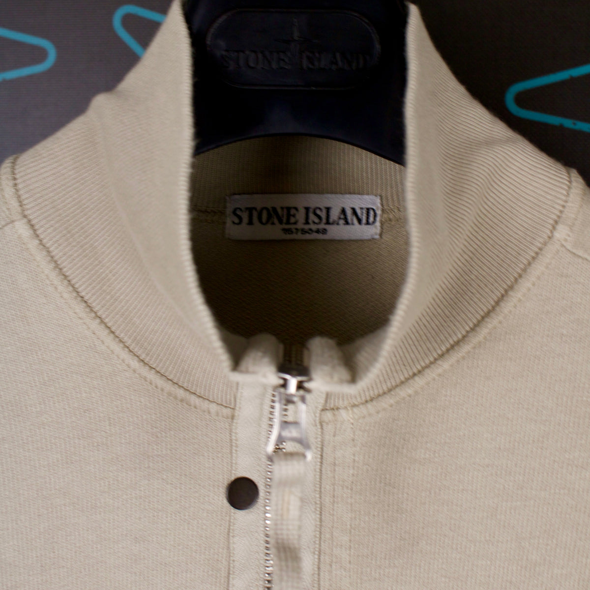 Stone Island S/S '09 1/4 Zip Sweater - Medium