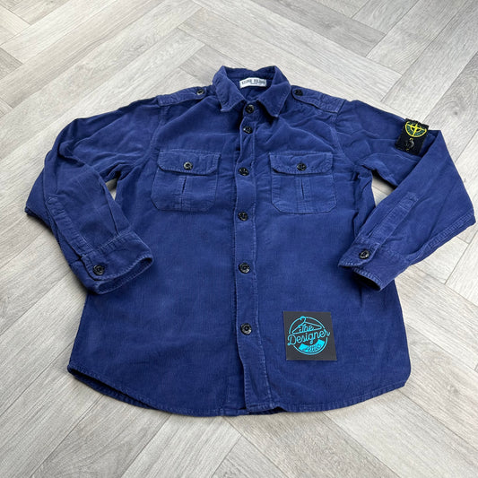 Stone Island Corduroy Overshirt - Age 8