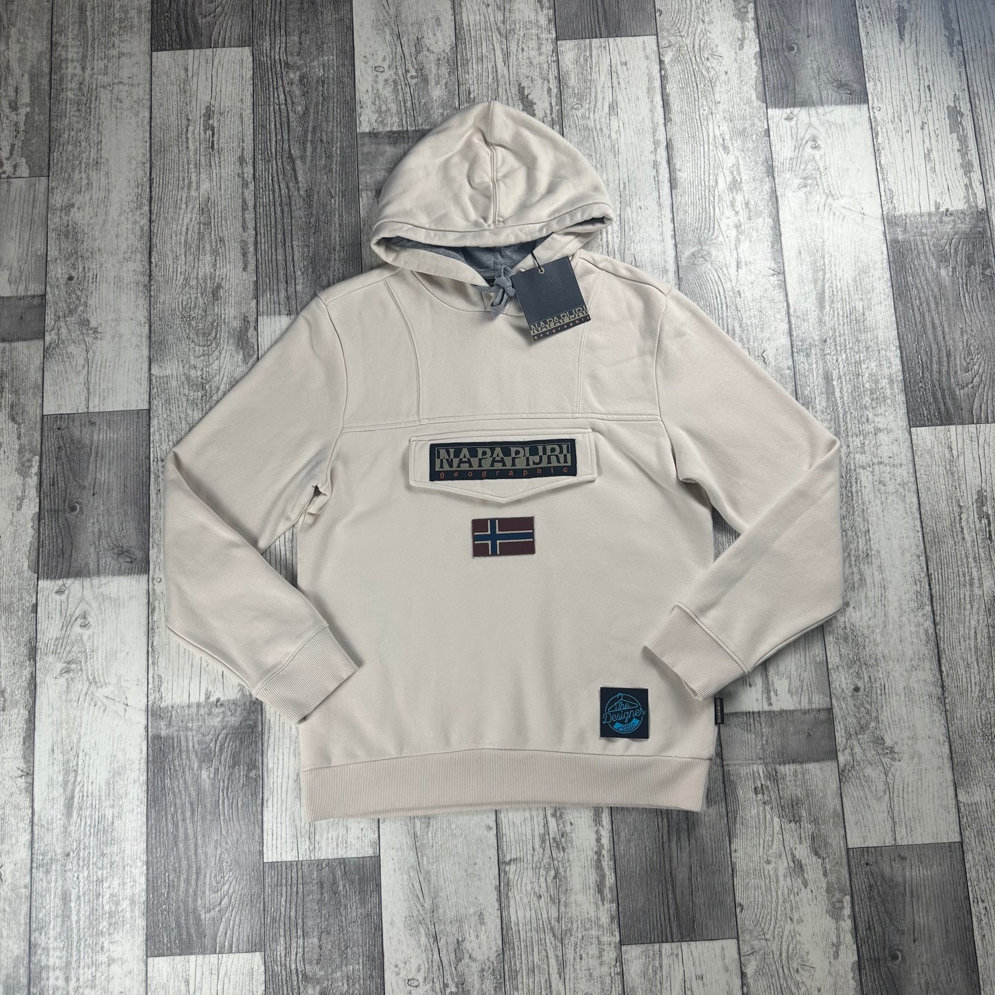 Napapijri Burgee Winter 2 Pocket Hoodie - Large