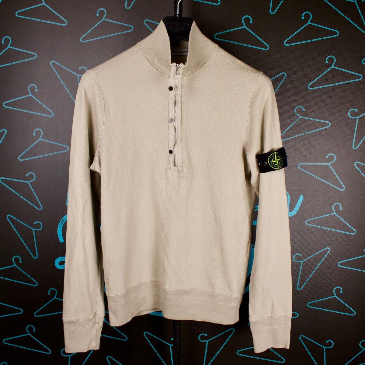 Stone Island S/S '09 1/4 Zip Sweater - Medium