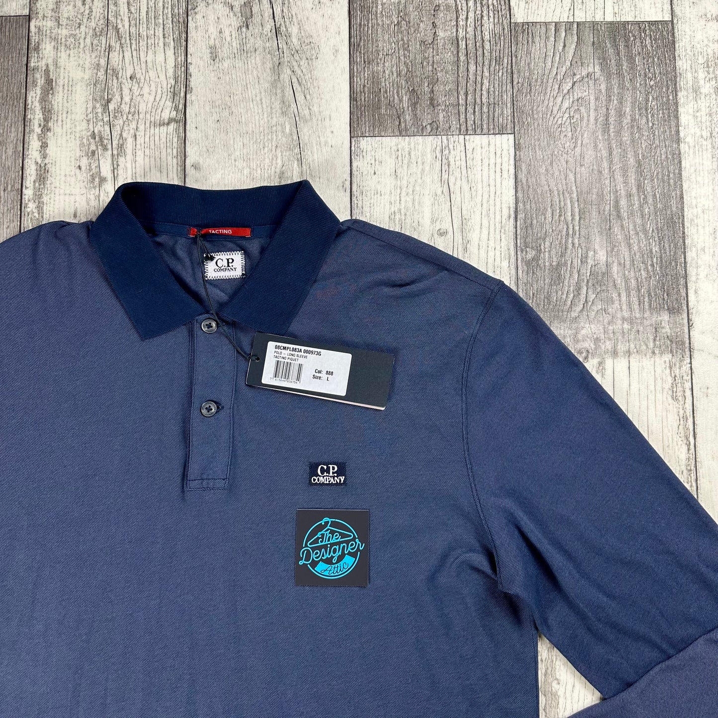 CP Company Tacting Polo Shirt - Large