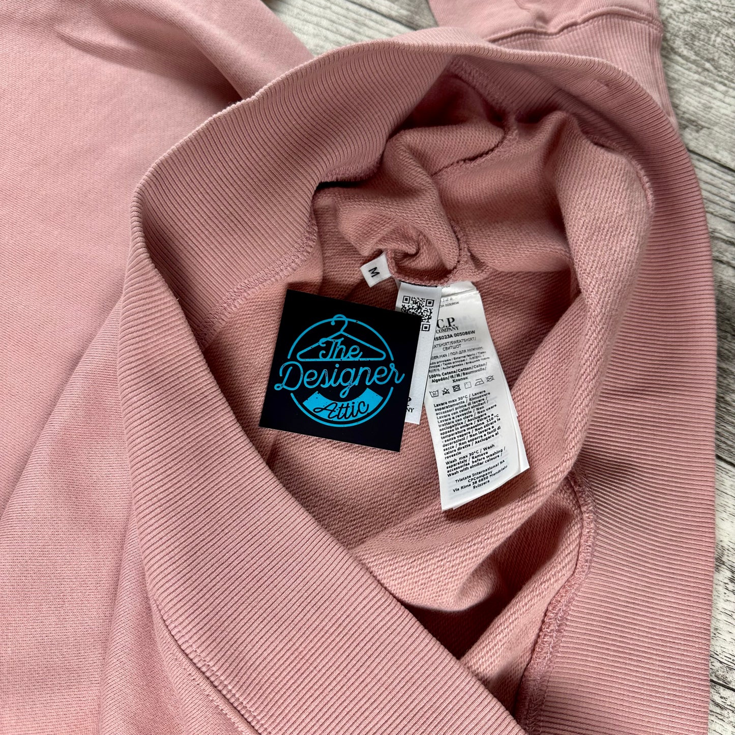 CP Company Diagonal Raised Fleece Sweatshirt - Medium