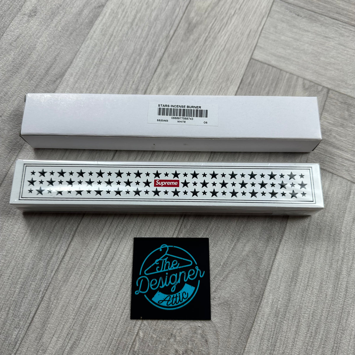 Supreme - Stars incense burner (white) – The Designer Attic