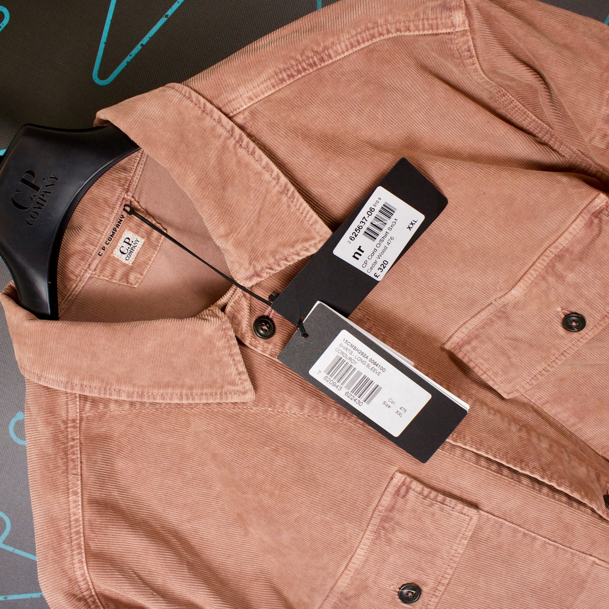 CP Company Corduroy Overshirt - ExL / 2XL