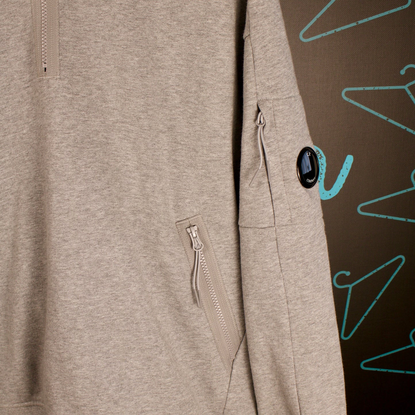 CP Company 1/4 Zip Sweater - ExL
