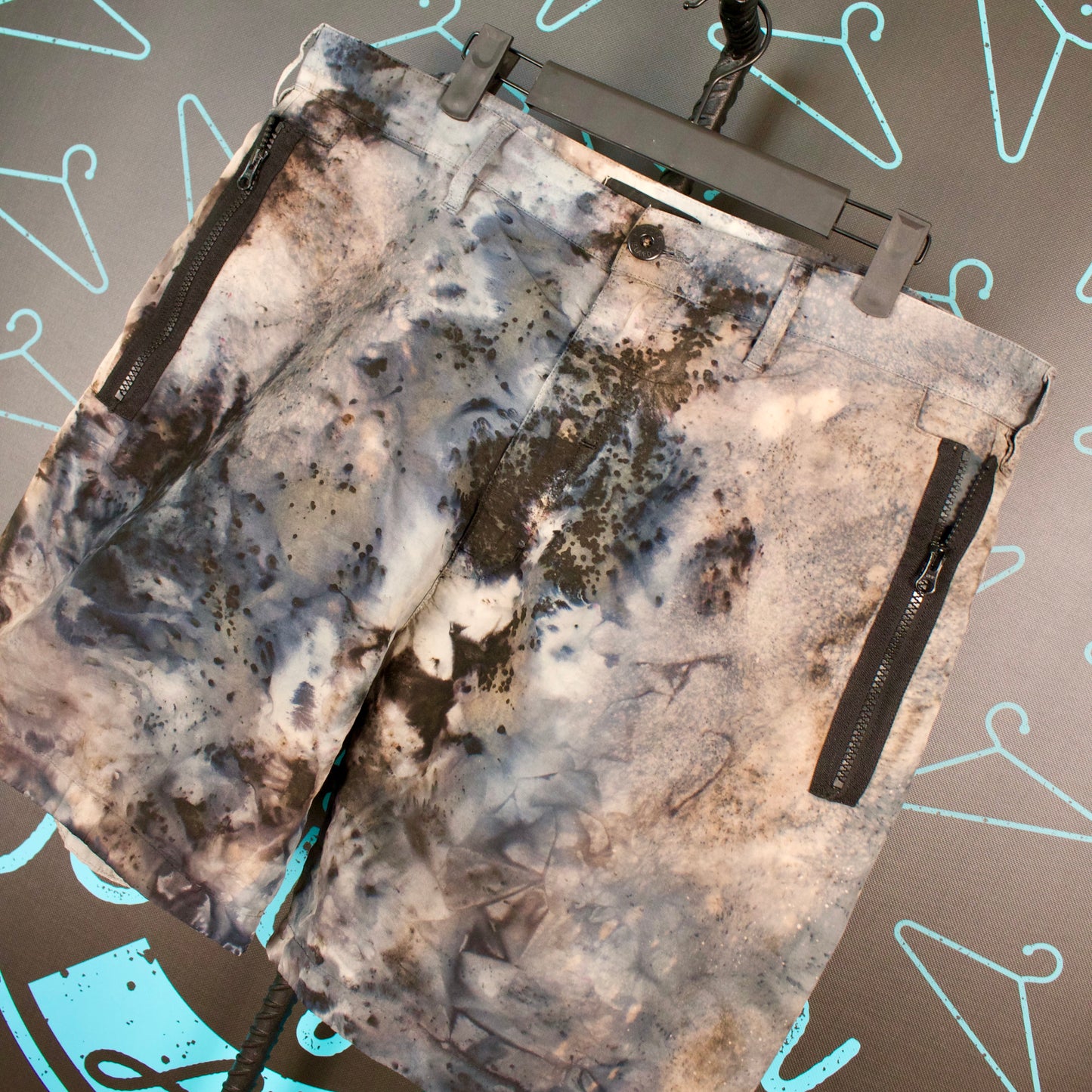 Stone Island "Watercolour" Shadow Project Shorts - 2XL / 3XL