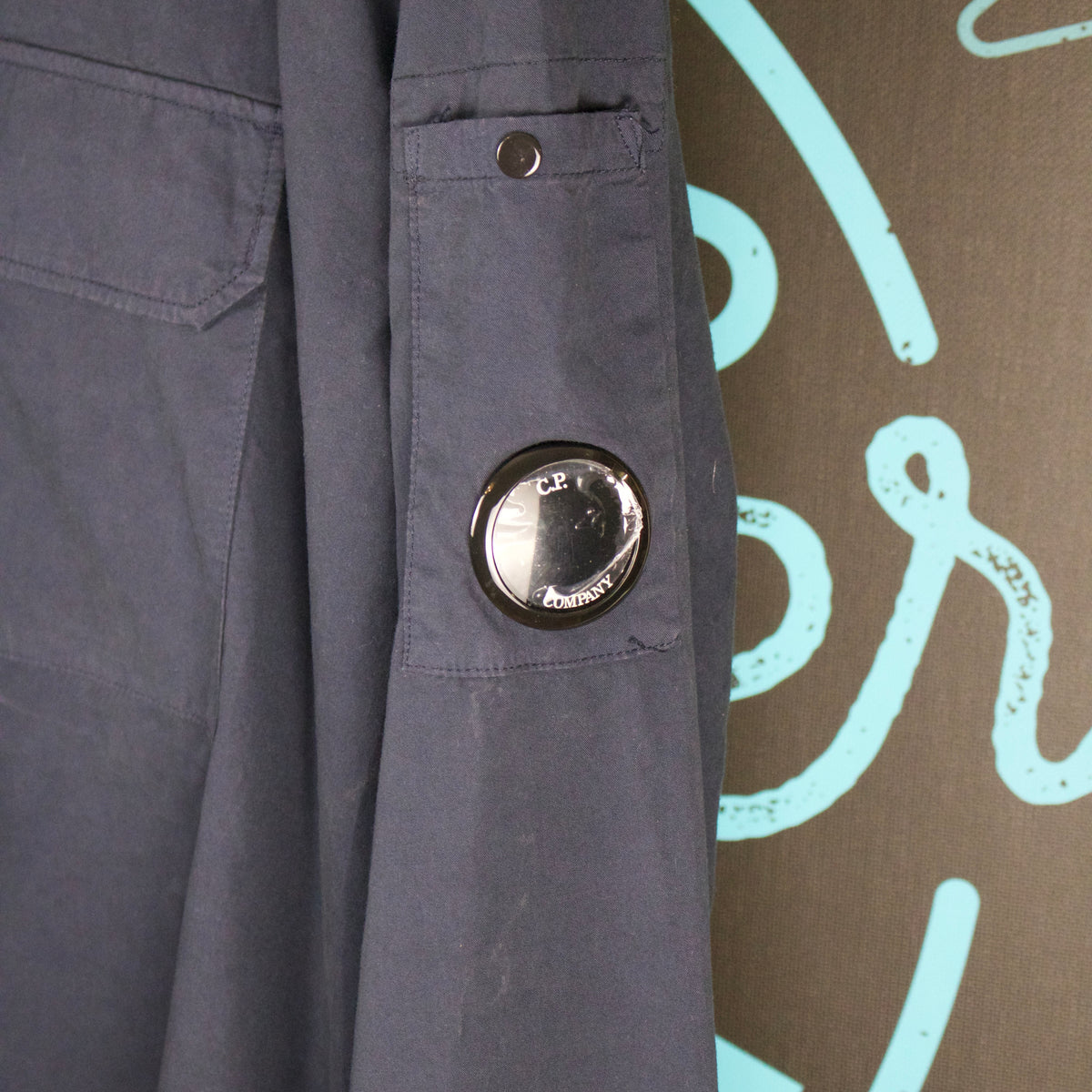 CP Company Zip Overshirt 'Total Eclipse' - ExL