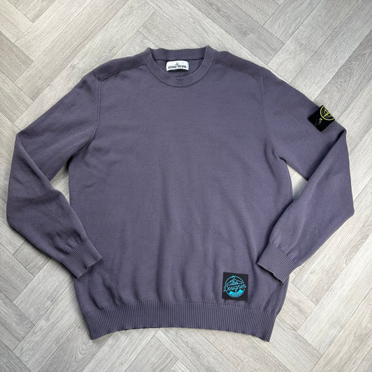 Stone Island Cotton Sweater - Large