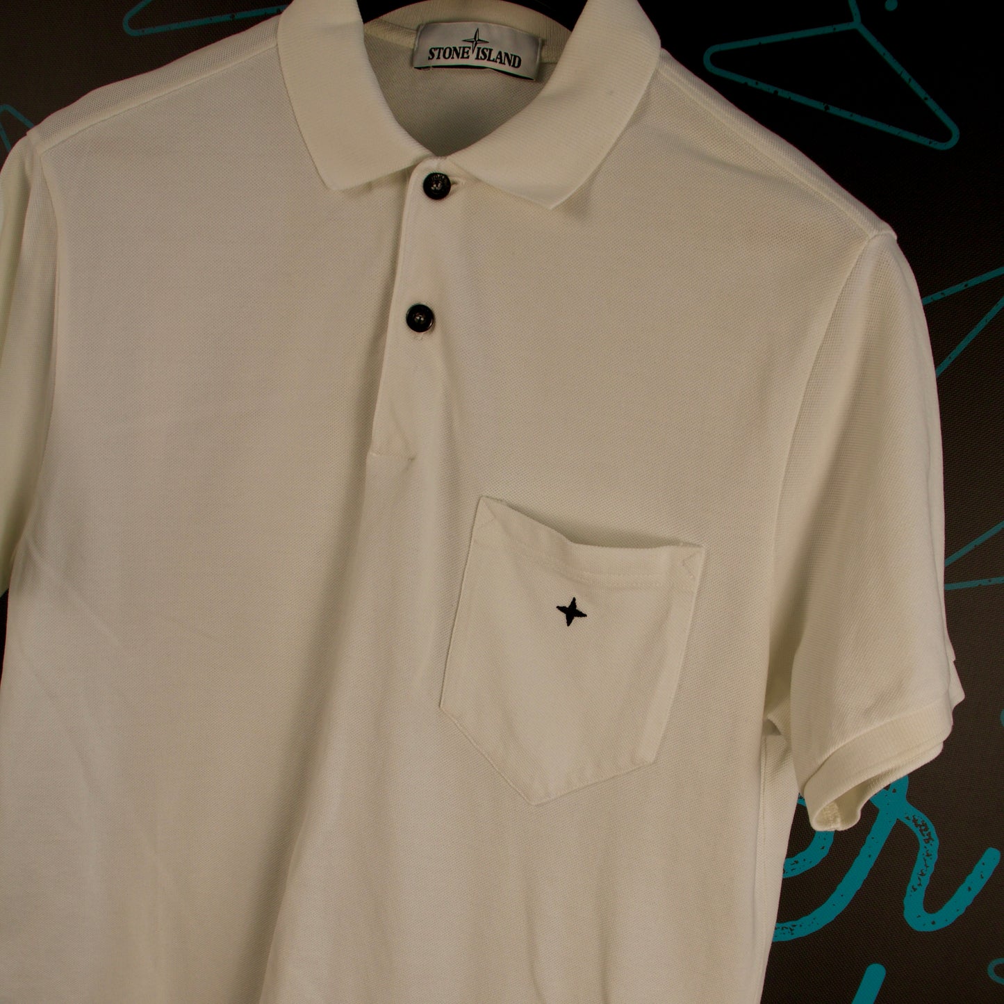 SALE! Stone Island Marina Polo Shirt - Medium