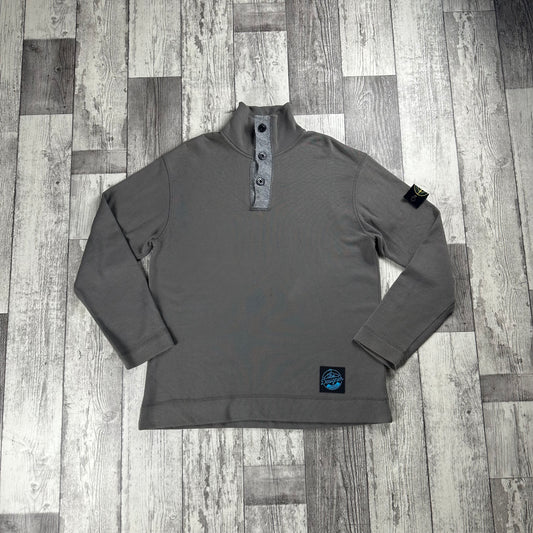 Stone Island A/W ‘03 1/4 Button Sweatshirt - Large