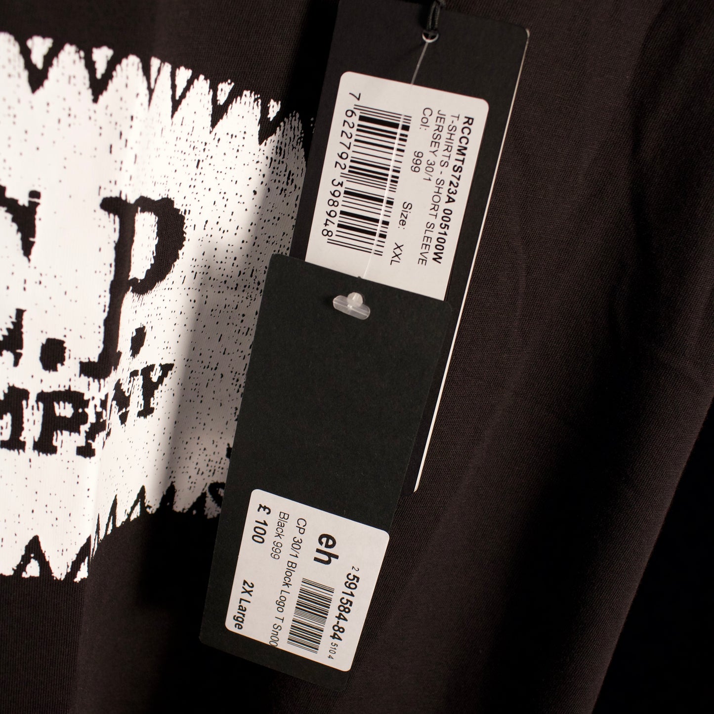CP Company Block Logo T-Shirt - 2XL