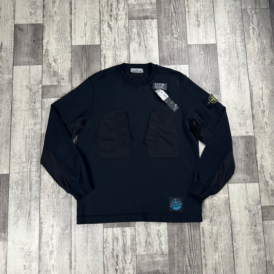 Stone Island S/S ‘23 Nylon Metal Sweater - Large