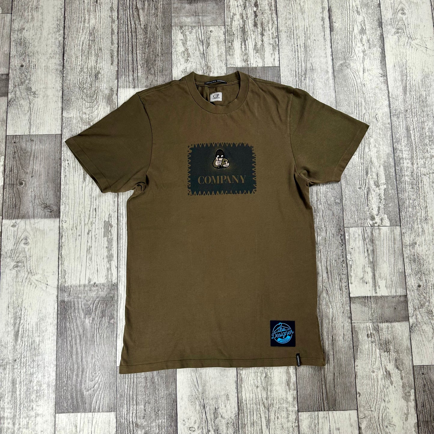 CP Company C&C Embroidered T-Shirt - Medium