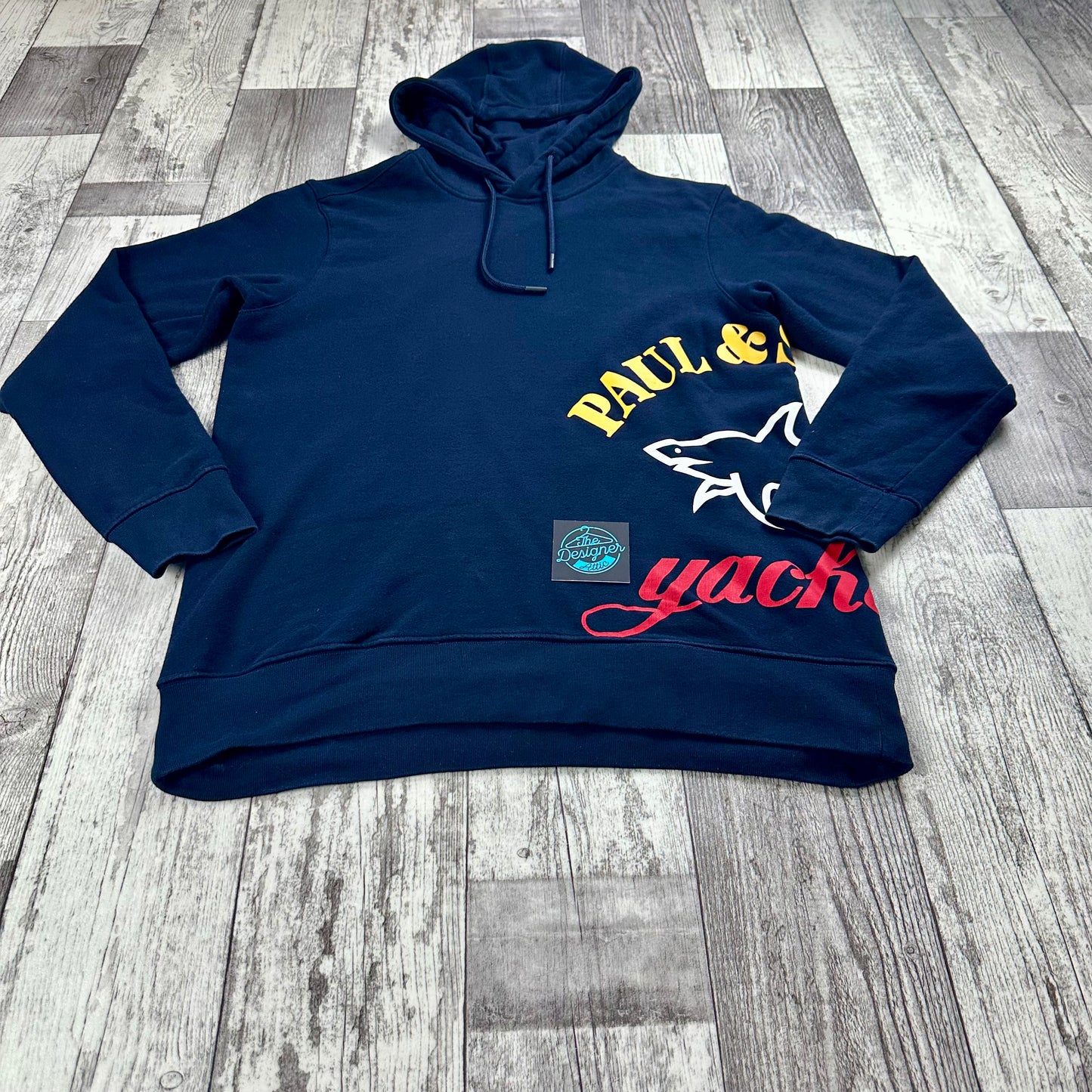 Paul & Shark Print Hoodie - Medium