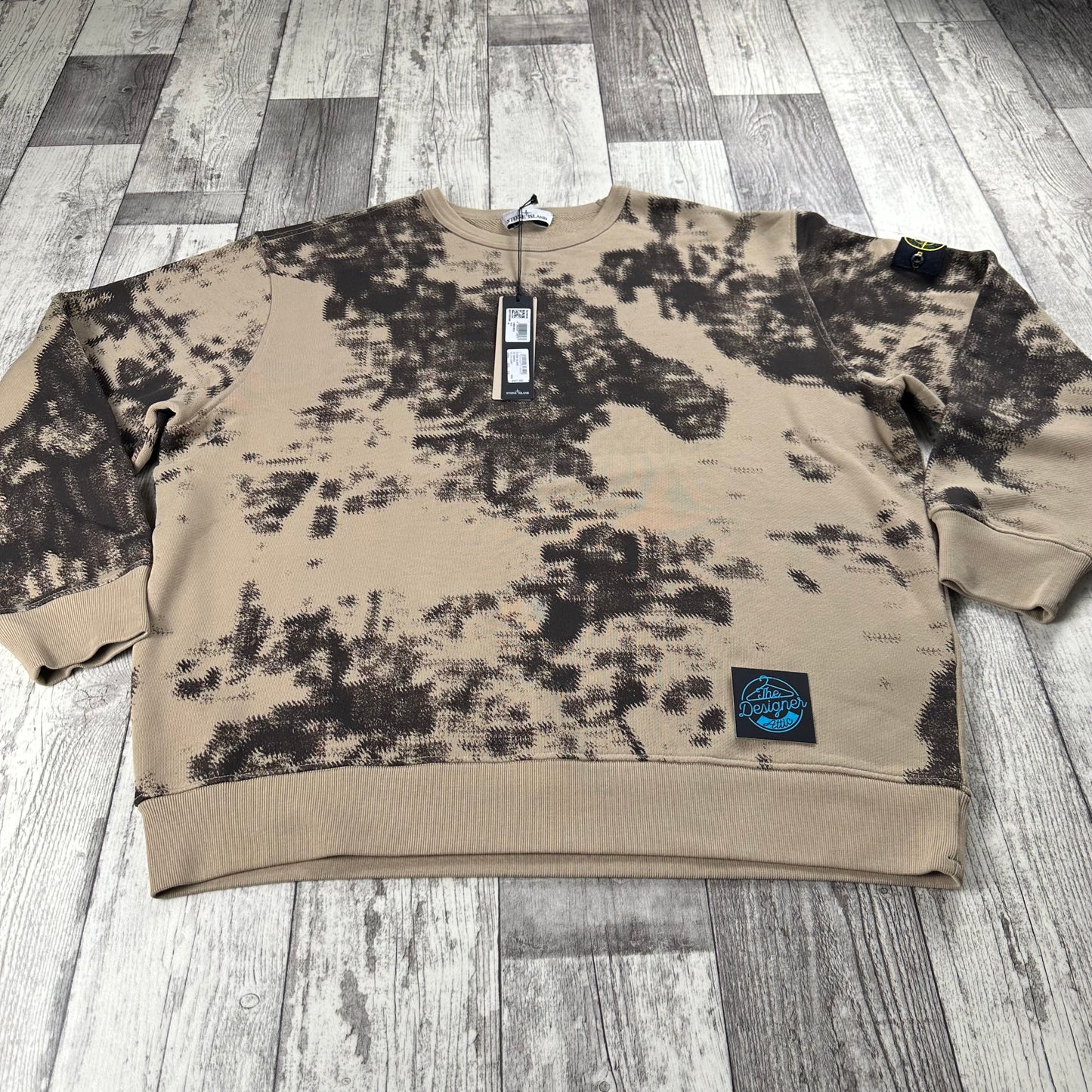 Stone Island Earth Mapping sweater - 3XL