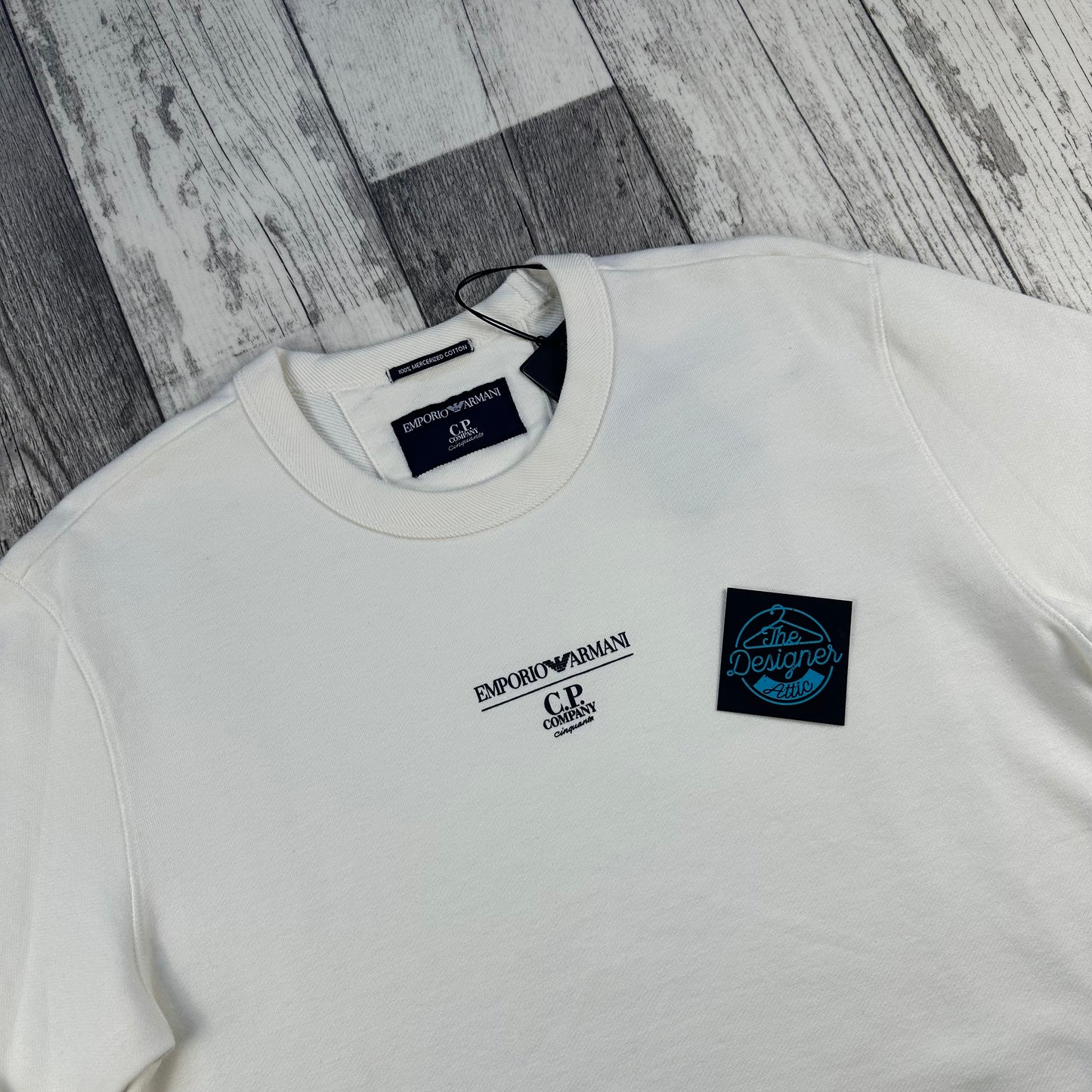 CP Company x Emporio Armani sweater - Medium