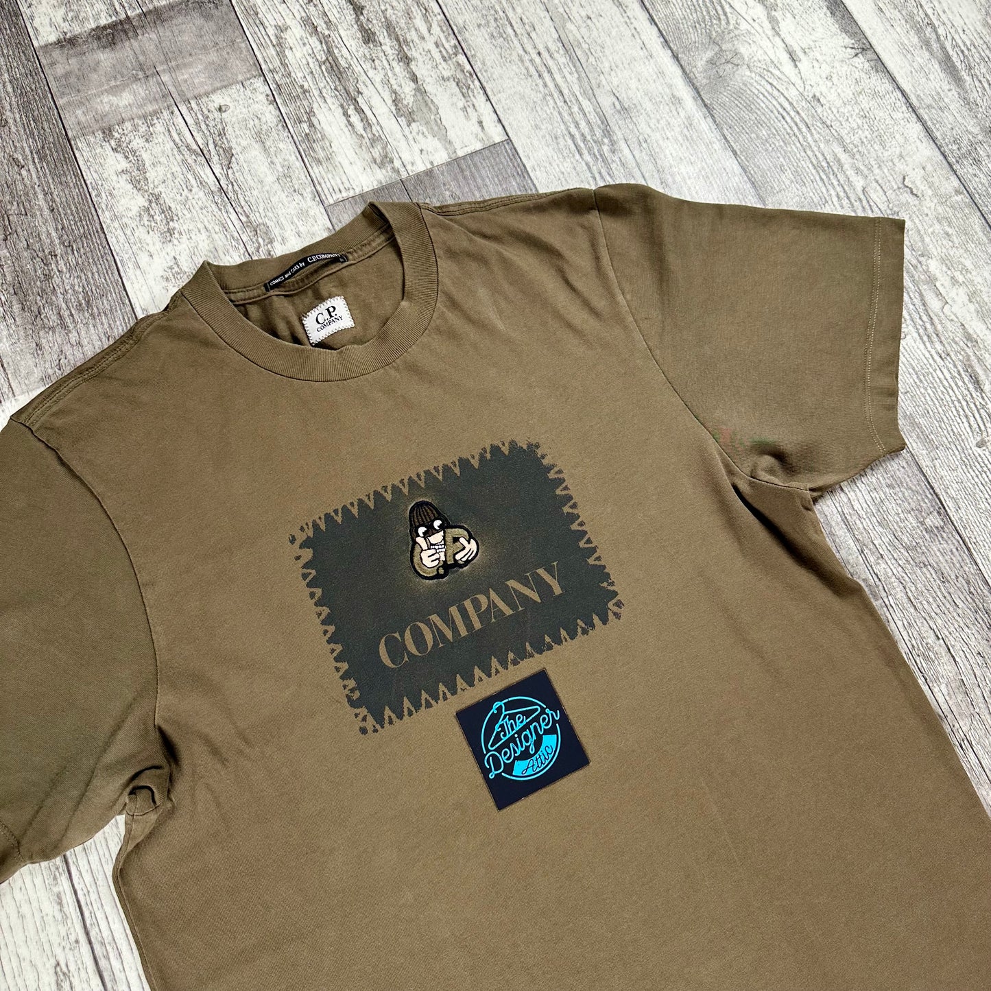 CP Company C&C Embroidered T-Shirt - Medium