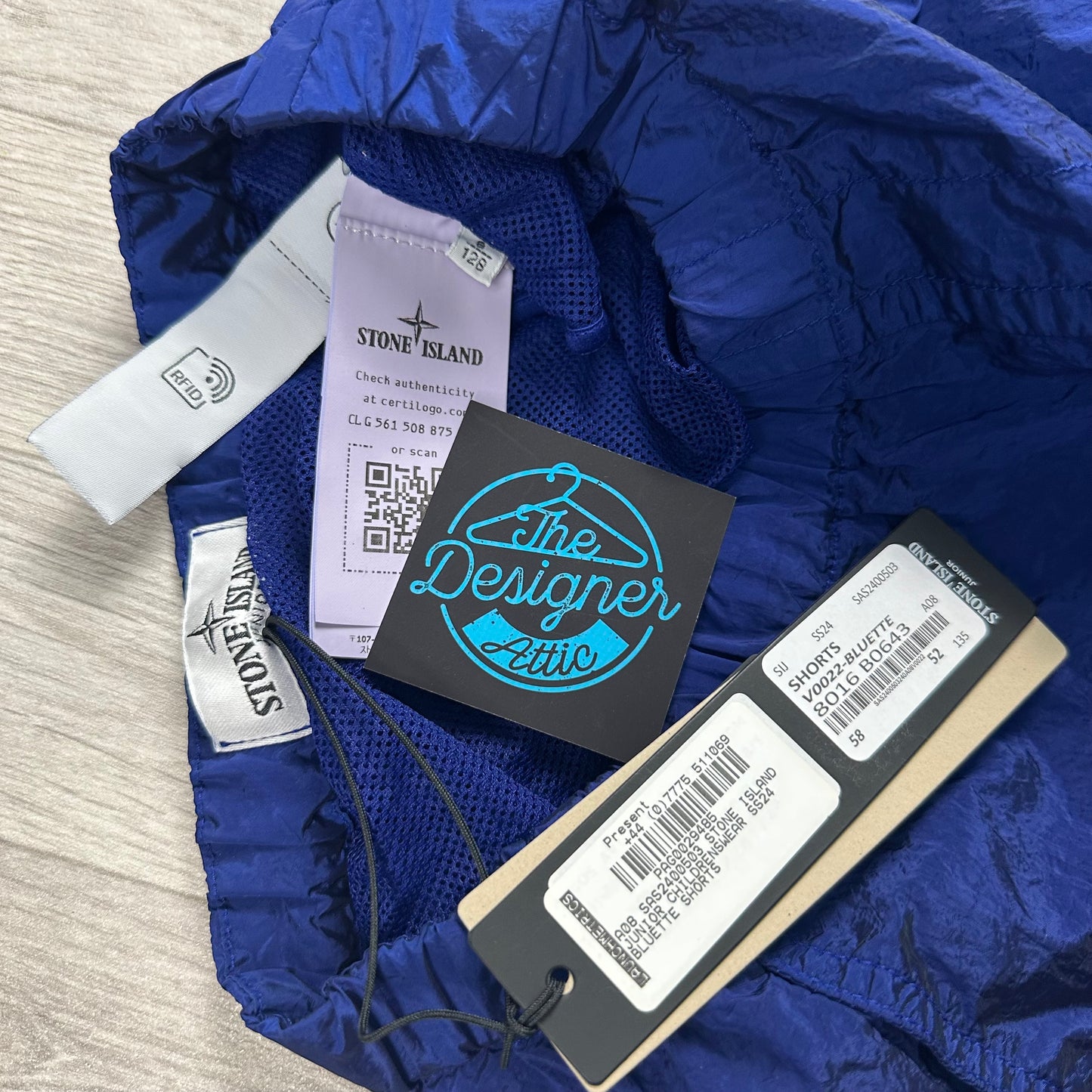 Stone Island Patch Swim shorts SS24 - Age 8