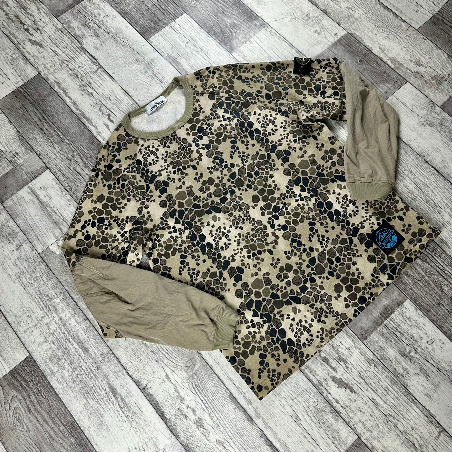 Stone Island Alligator Sweater - Large