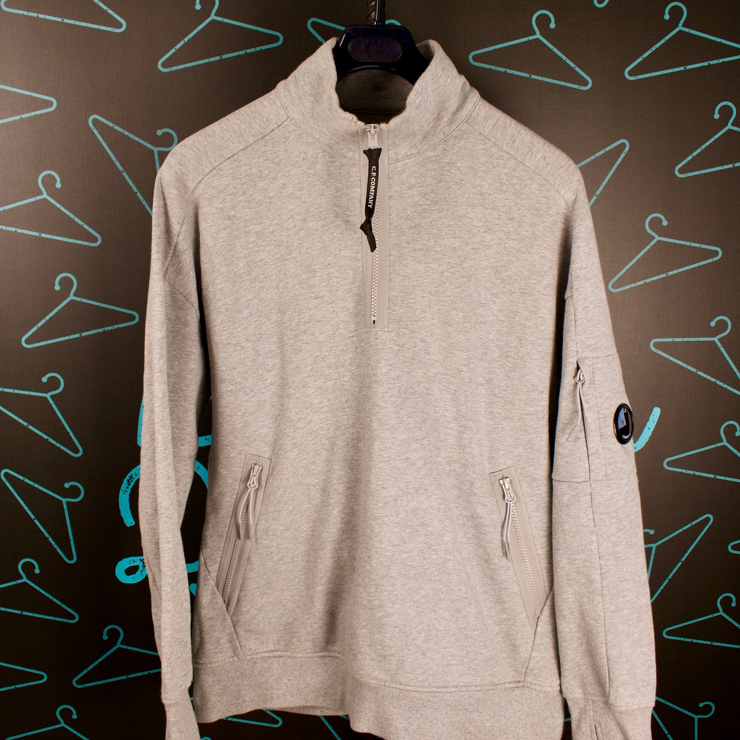 CP Company 1/4 Zip Sweater - ExL