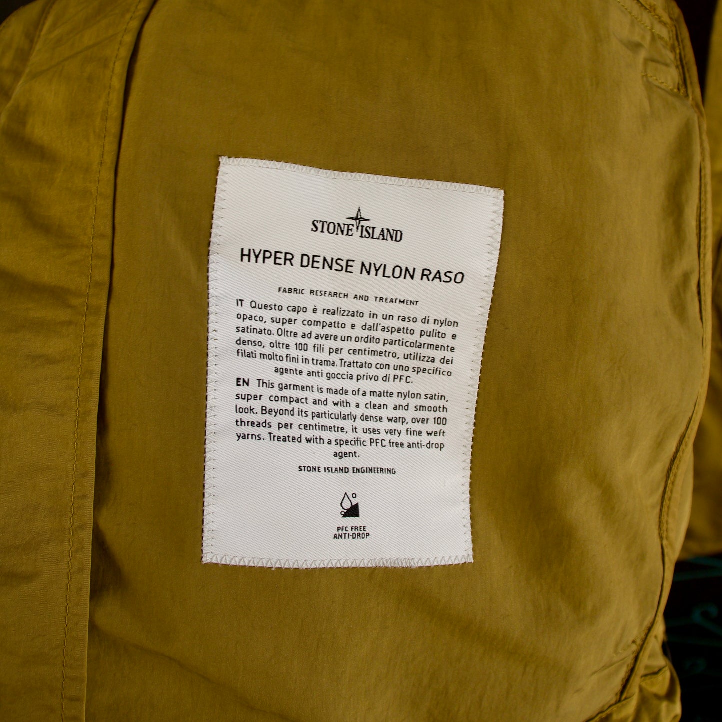 Stone Island S/S ‘23 Hyper Dense Nylon Raso Jacket - ExL