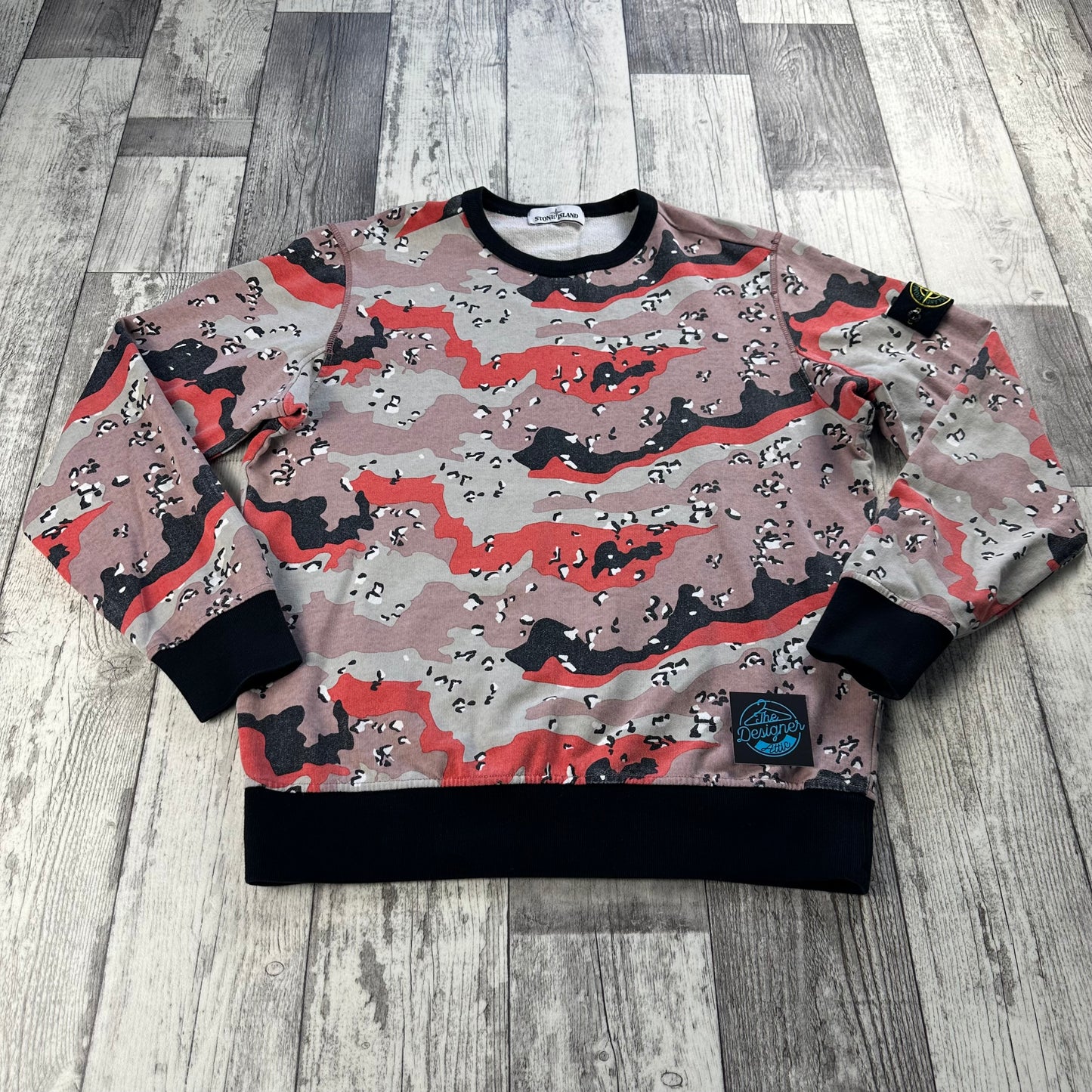 Stone Island Desert camo sweat - Large