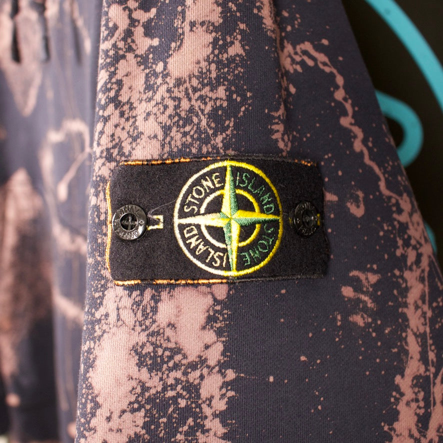 Stone Island S/S '20 Bleached Hoodie - ExL
