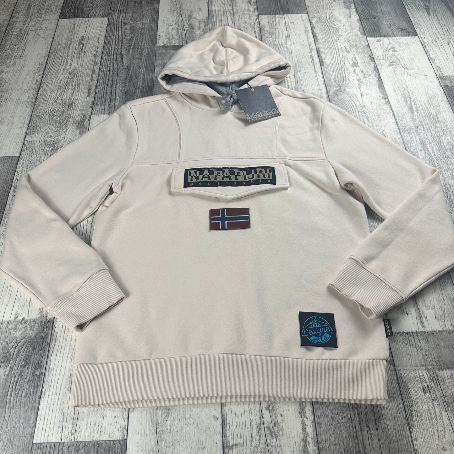 Napapijri Burgee Winter 2 Pocket Hoodie - Large