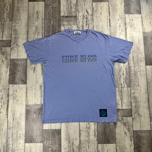 Stone Island Reflective Print T-Shirt - ExL