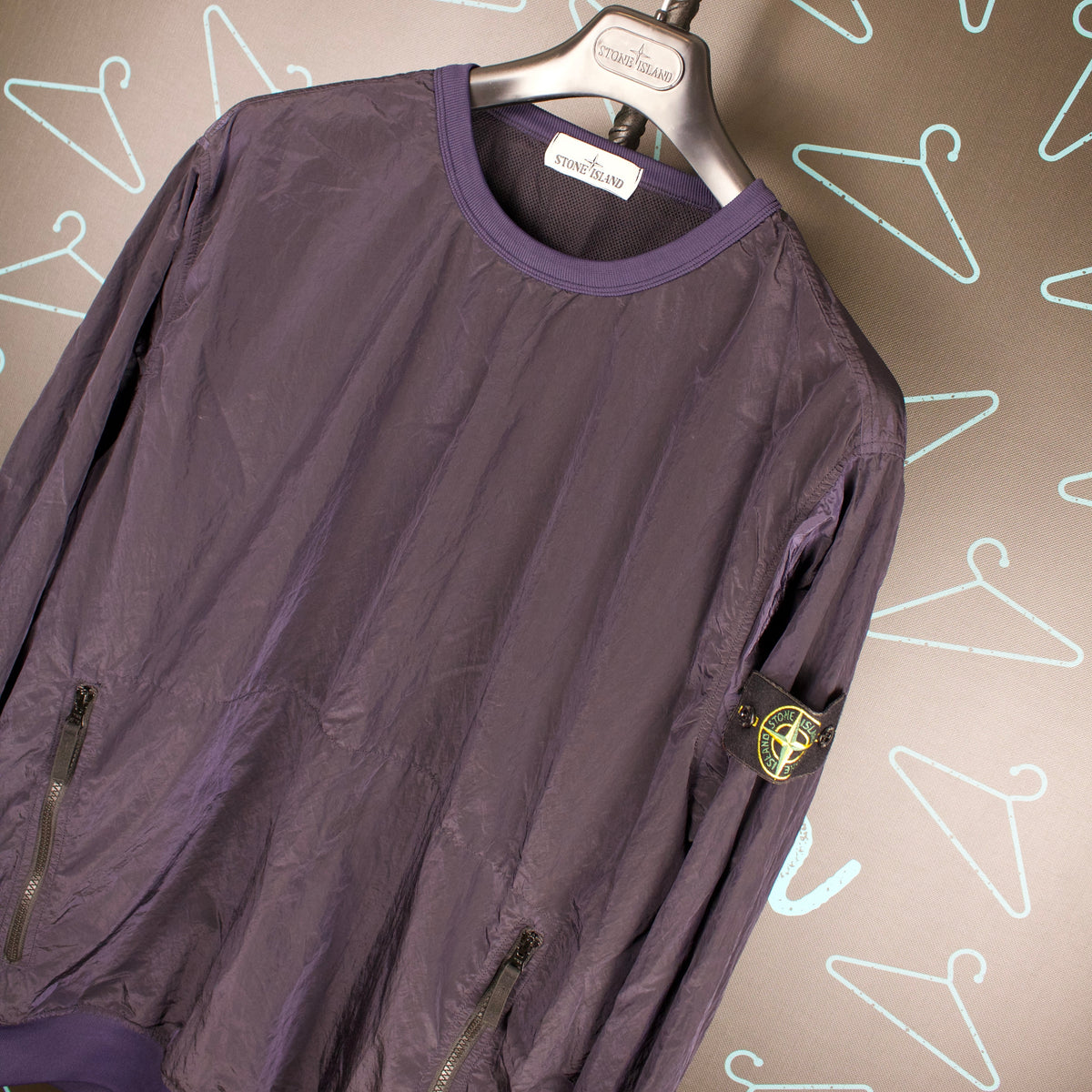 Stone Issland Nylon Metal Sweater - 2XL / 3XL