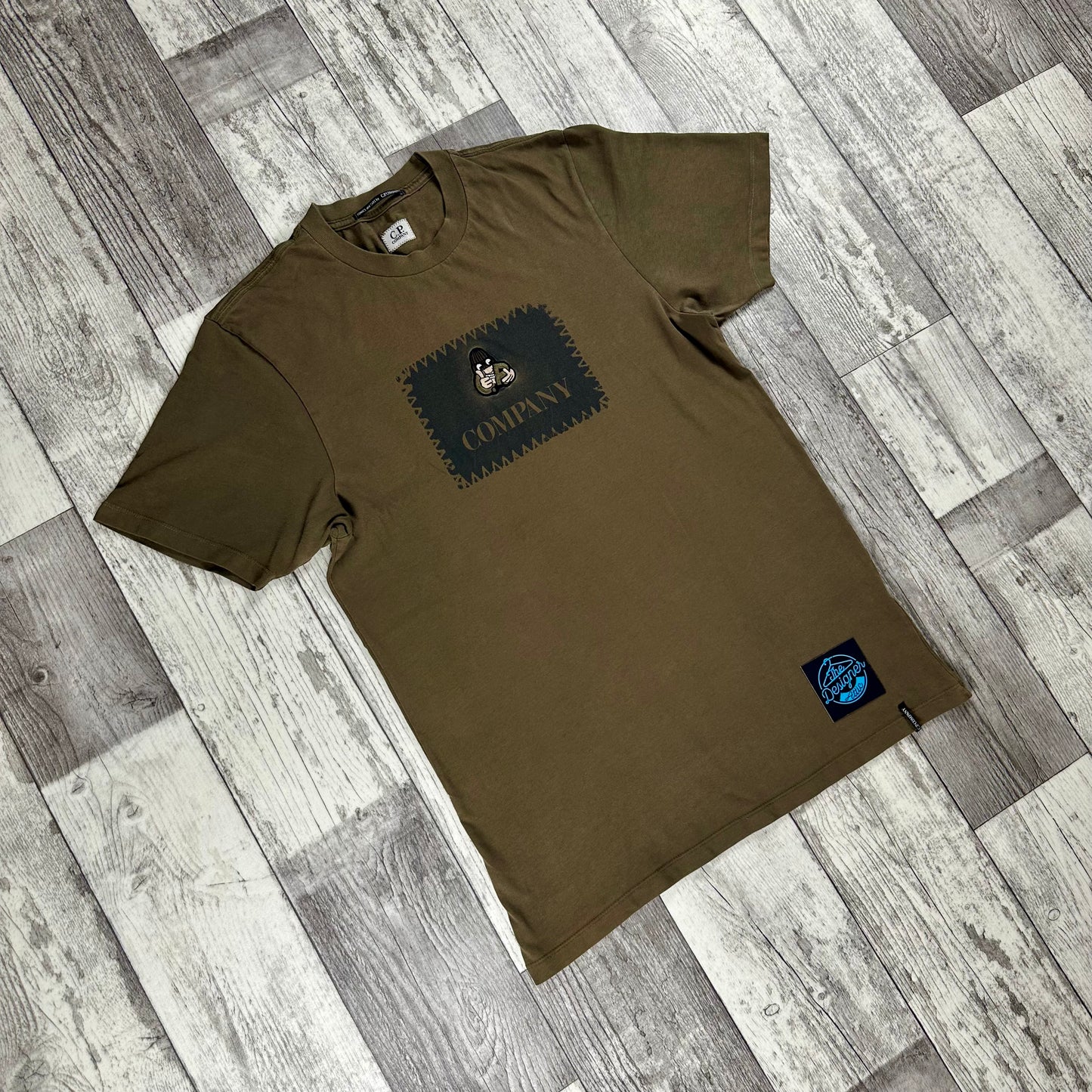 CP Company C&C Embroidered T-Shirt - Medium