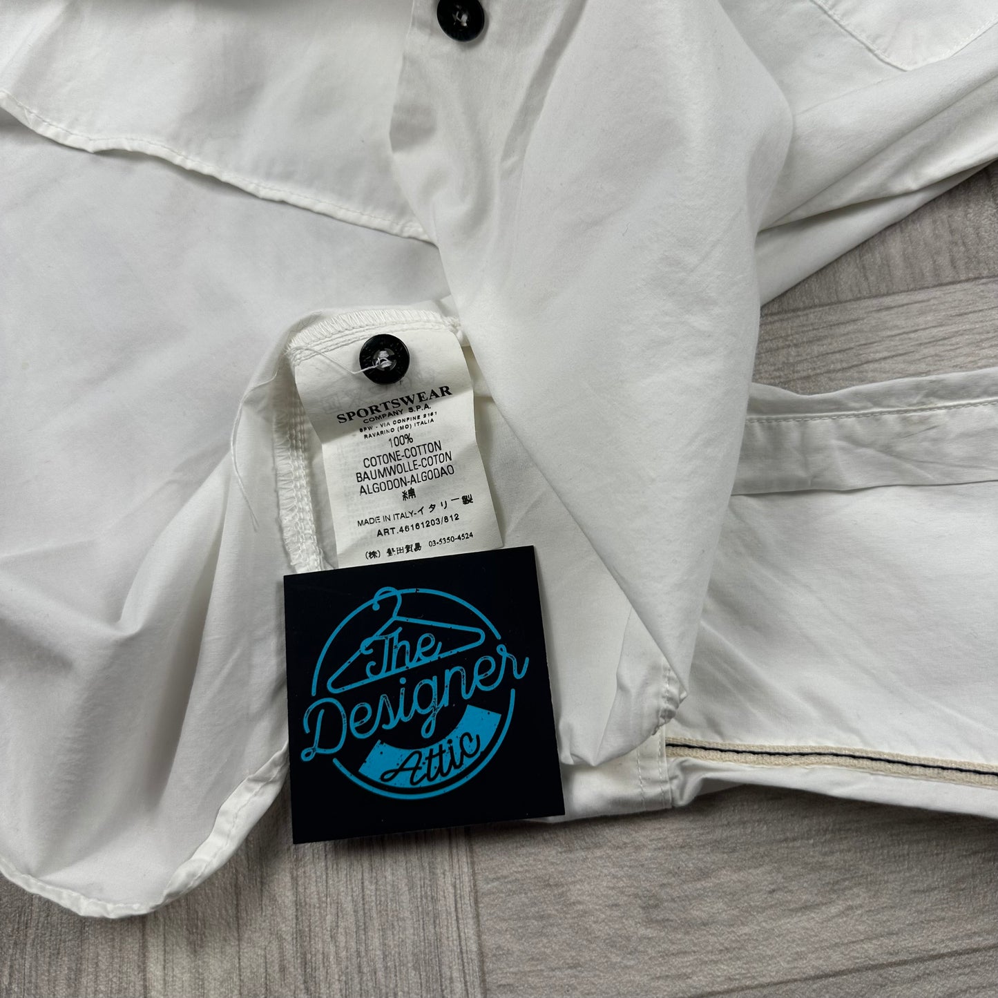 Stone Island Vintage embroidered shirt - Age 12