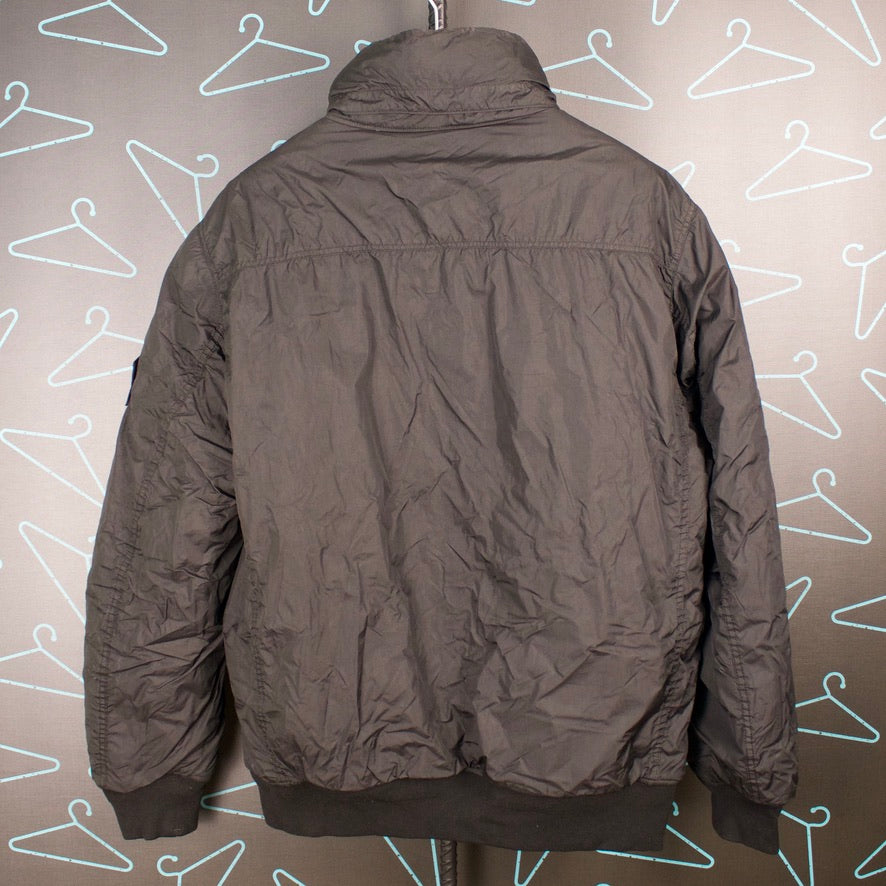 Stone Island A/W '13 Garment Dyed Nylon Tela Quilted Coat - 3XL
