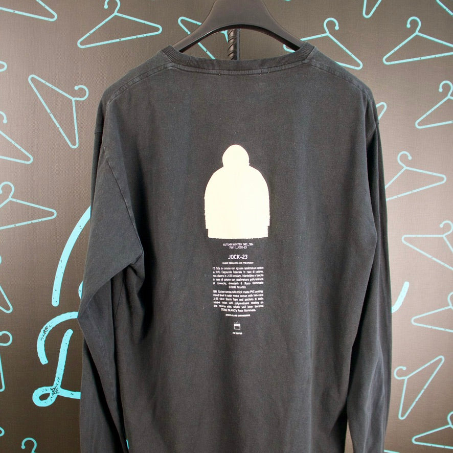 SALE! Stone Island Archivo Long Sleeve T-Shirt - Large