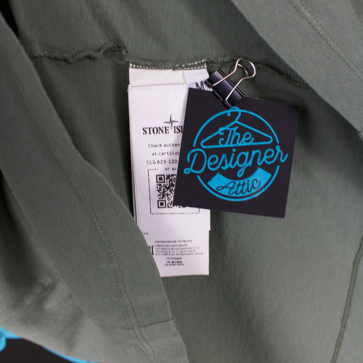 Stone Island A/W '21 Print Logo T-Shirt - Medium