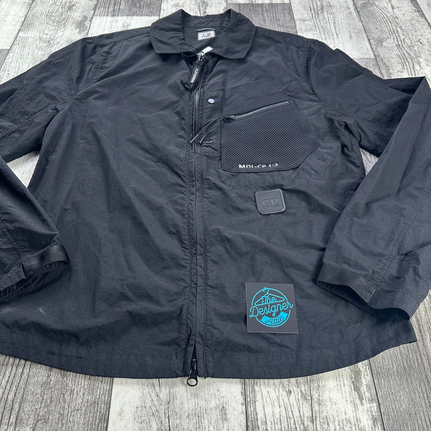 CP Company Metropolis Flatt Nylon Overshirt - Medium