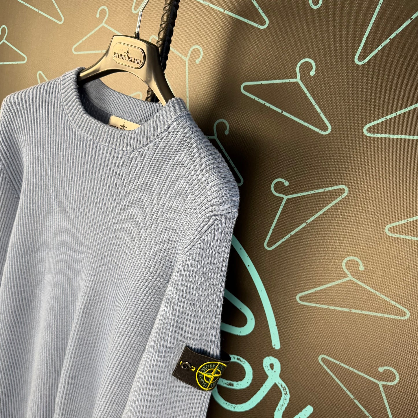 Stone Island A/W ‘22 Cable Knit Sweatshirt - Medium / Large