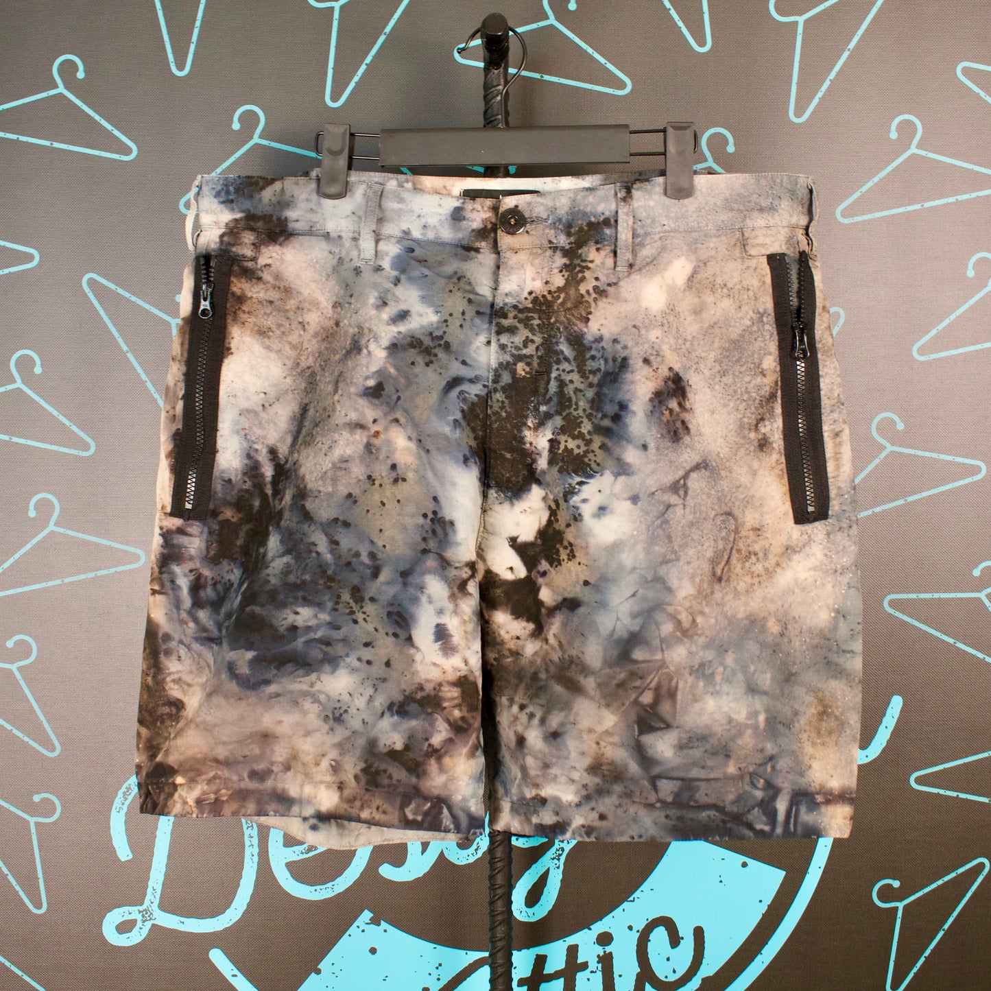 Stone Island "Watercolour" Shadow Project Shorts - 2XL / 3XL