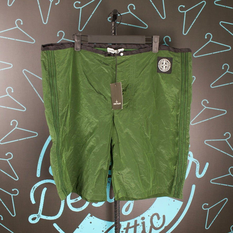 Stone Island S/S '06 Vintage Nylon Sheen Swim Shorts - 2XL / 3XL