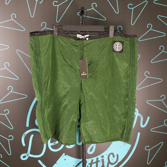 Stone Island S/S '06 Vintage Nylon Sheen Swim Shorts - 2XL / 3XL