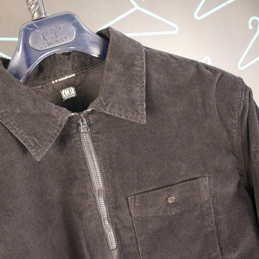 CP Company Corduroy 1/4 Zip - Medium