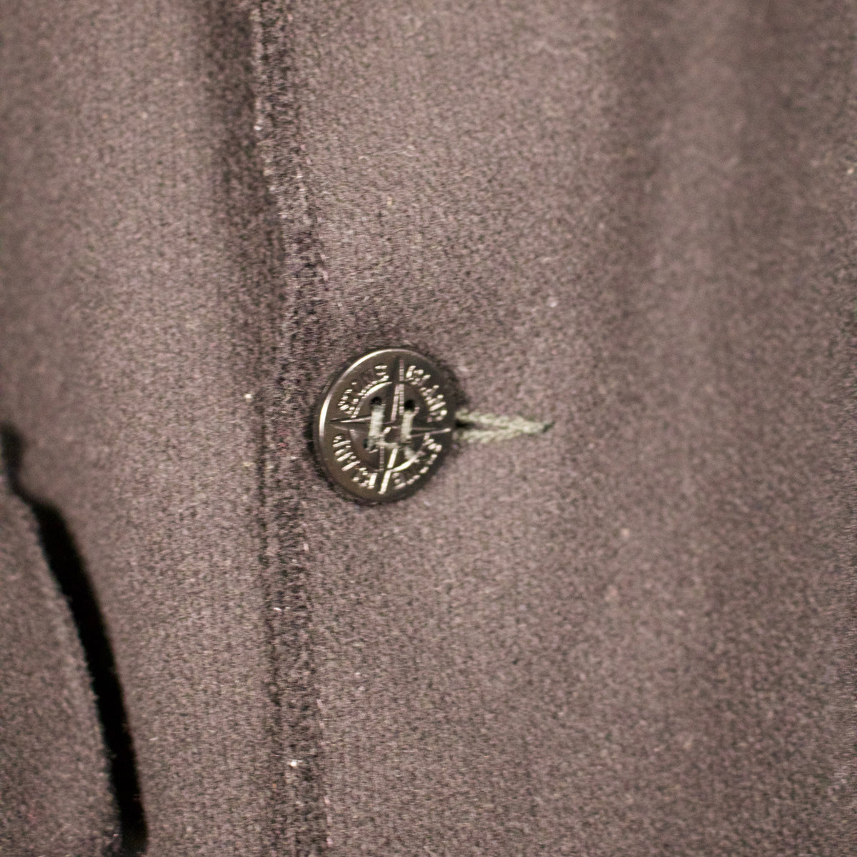 Stone Island A/W '94 Military Knit Jumper with Green Edge Badge - ExL / 2XL