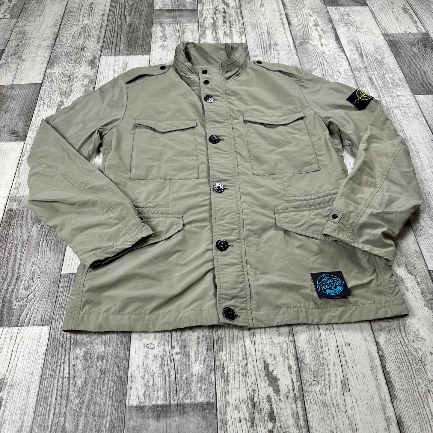 Stone Island Micro Reps Military Jacket - 2XL