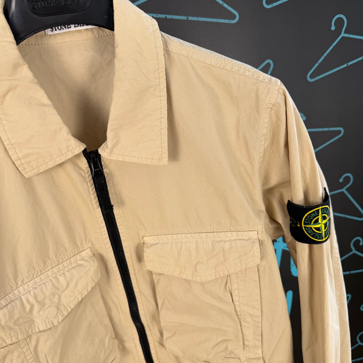 Stone Island Overshirt Butter - Medium