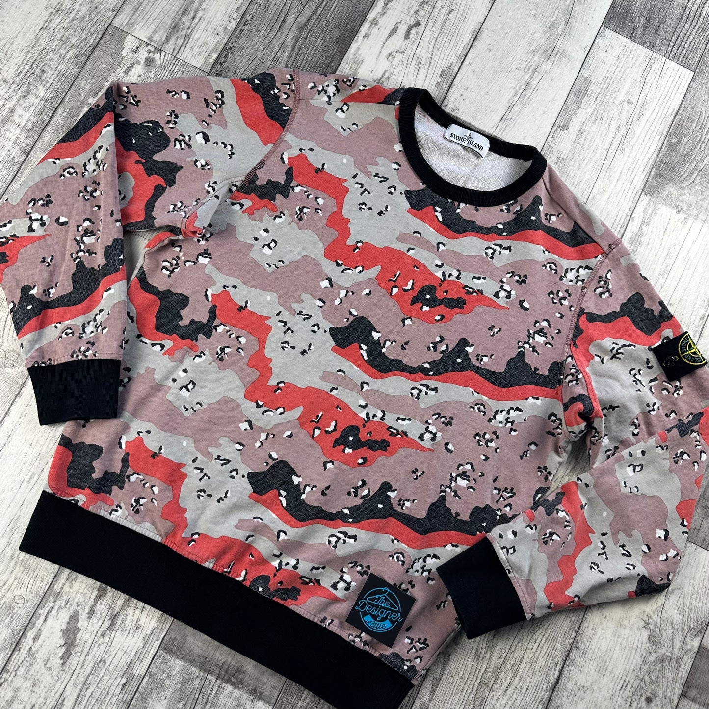 Stone Island Desert camo sweat - Large