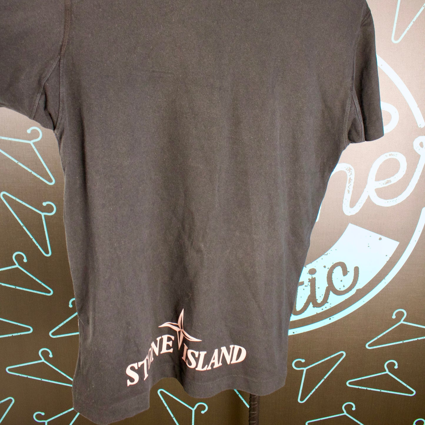 Stone Island Camo Compass T-Shirt - Medium