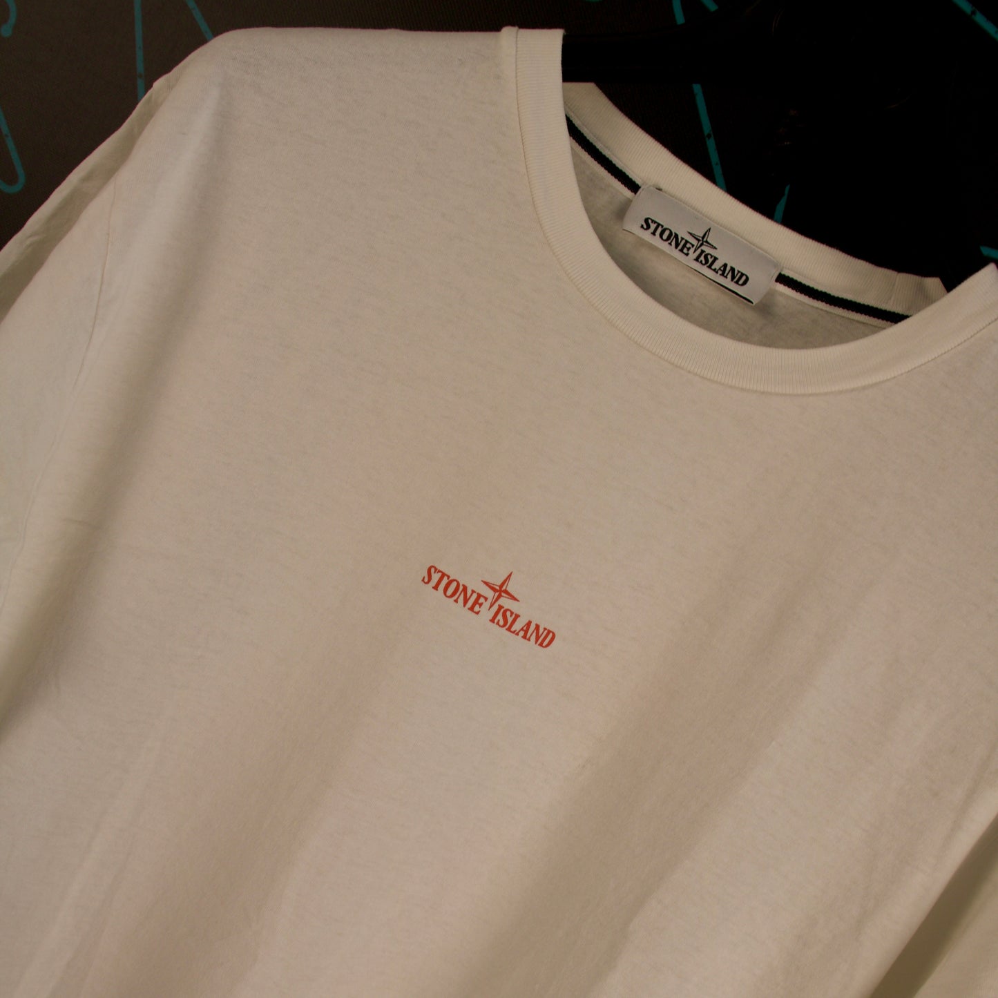 SALE! Stone Island Print T-Shirt - Medium